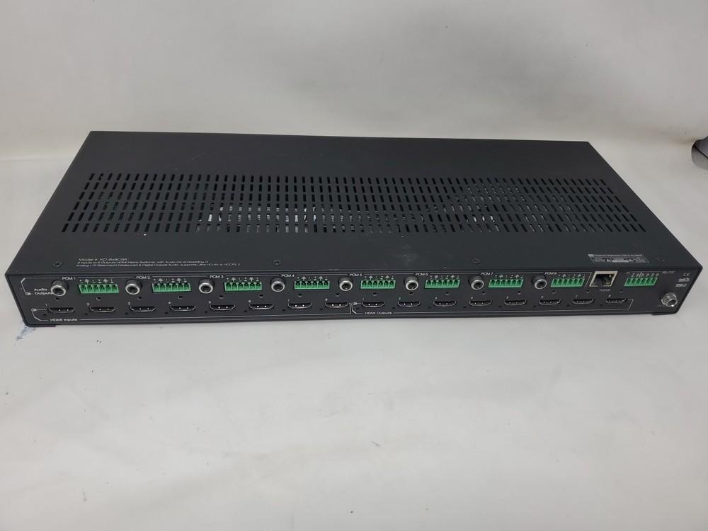 Key Digital KD-8x8CSA| 8x8 Matrix Switcher- **Read**