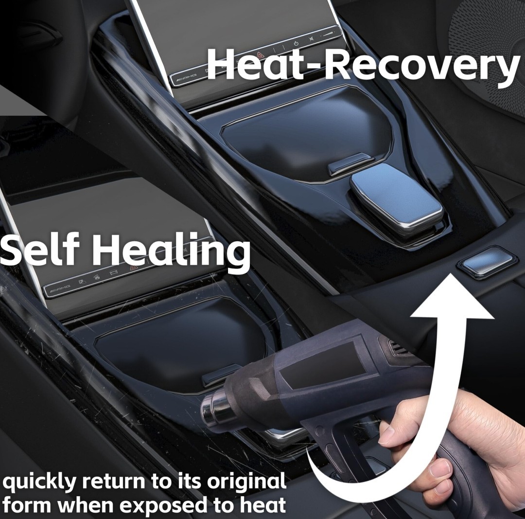 Gloss Black Vinyl Wrap, Car Wrap Film Vinyl with Air-Release Technology