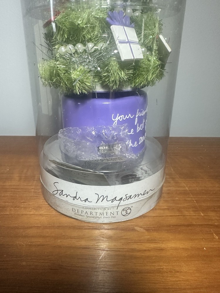 Dept. 56 Sandra Magsamen Light Up Christmas Tree