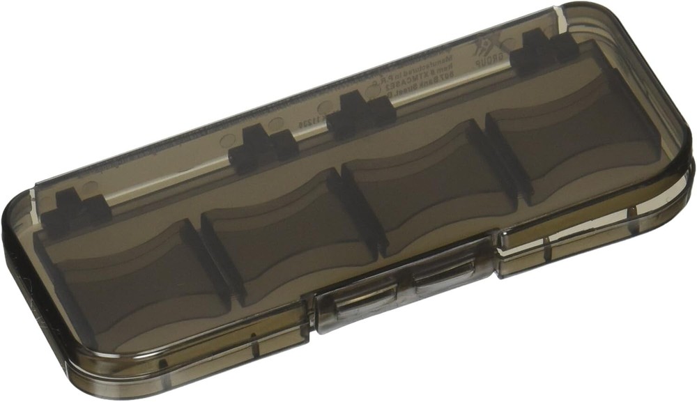 Xit XTMCASE2 SD/SDHC Memory Card Hard Plastic Case, Black