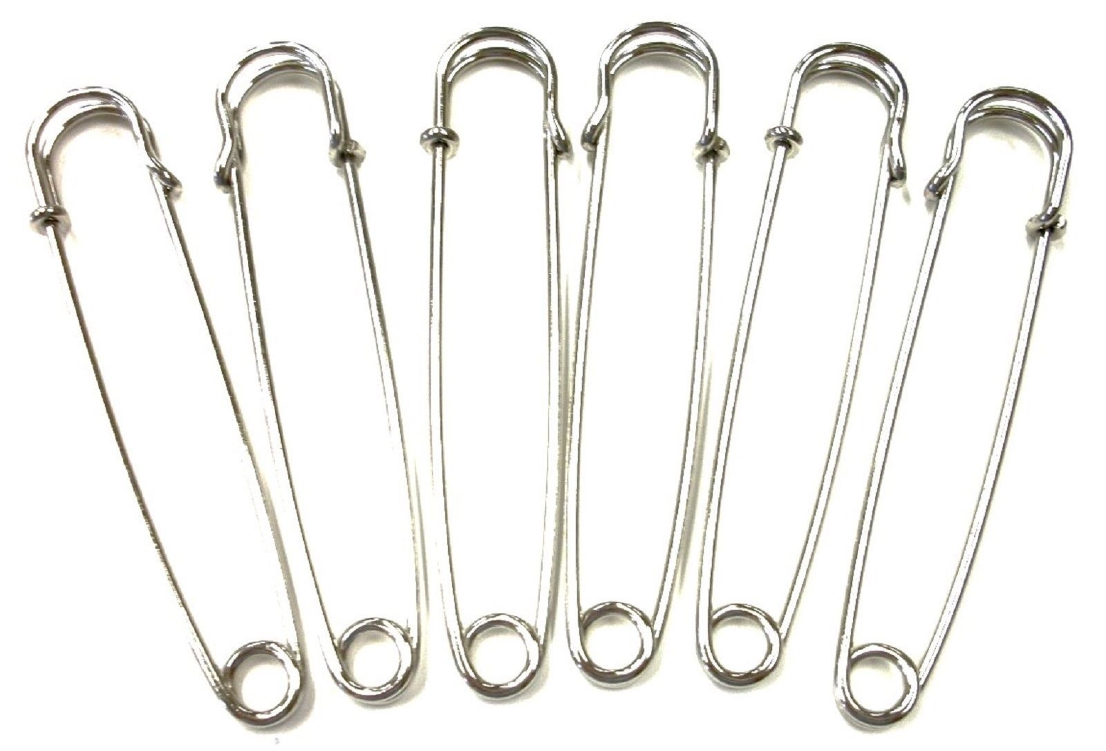 Blanket Pins 4" X-Long Package of Six New
