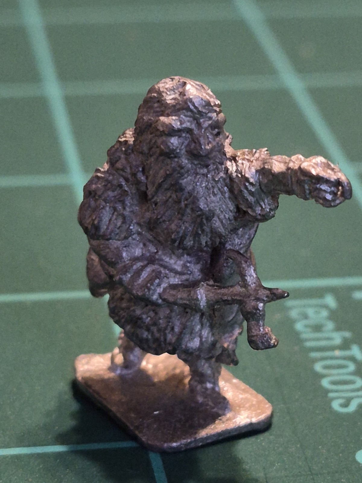 GRAIL 1975 Custom Cast Dwarf Cleric - Duke Seifried Sculpt - Pre-Heritage D&D