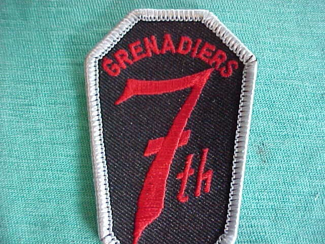GERMAN GRENADIERS 7TH PATCH