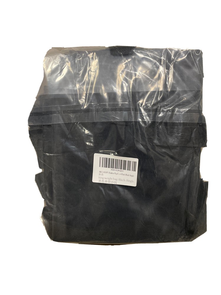 Weighted bags-black-4 Packs