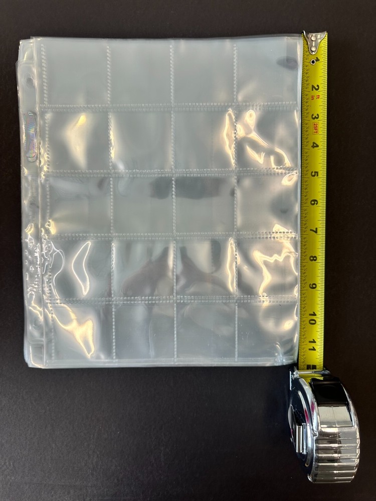 Ultra Pro 2x2 pages - 20 pockets