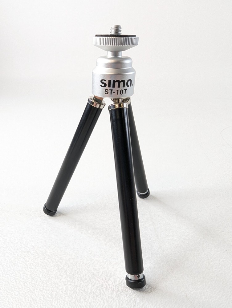 Sima ST-10T Tripod 6.25in Digital Camera Camcorder Compact EUC