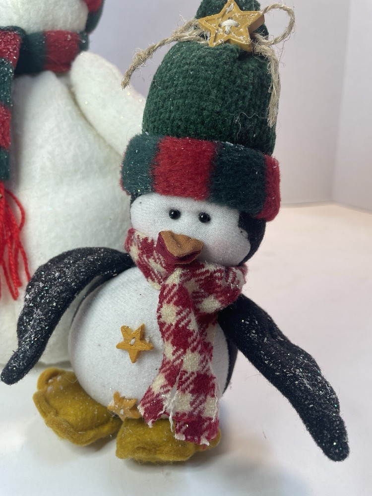 Snowman And Penguins