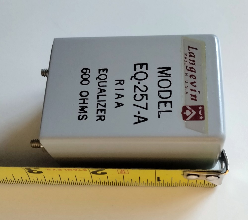 Langevin RIAA EQ Modules, Model EQ-257-A, one pair