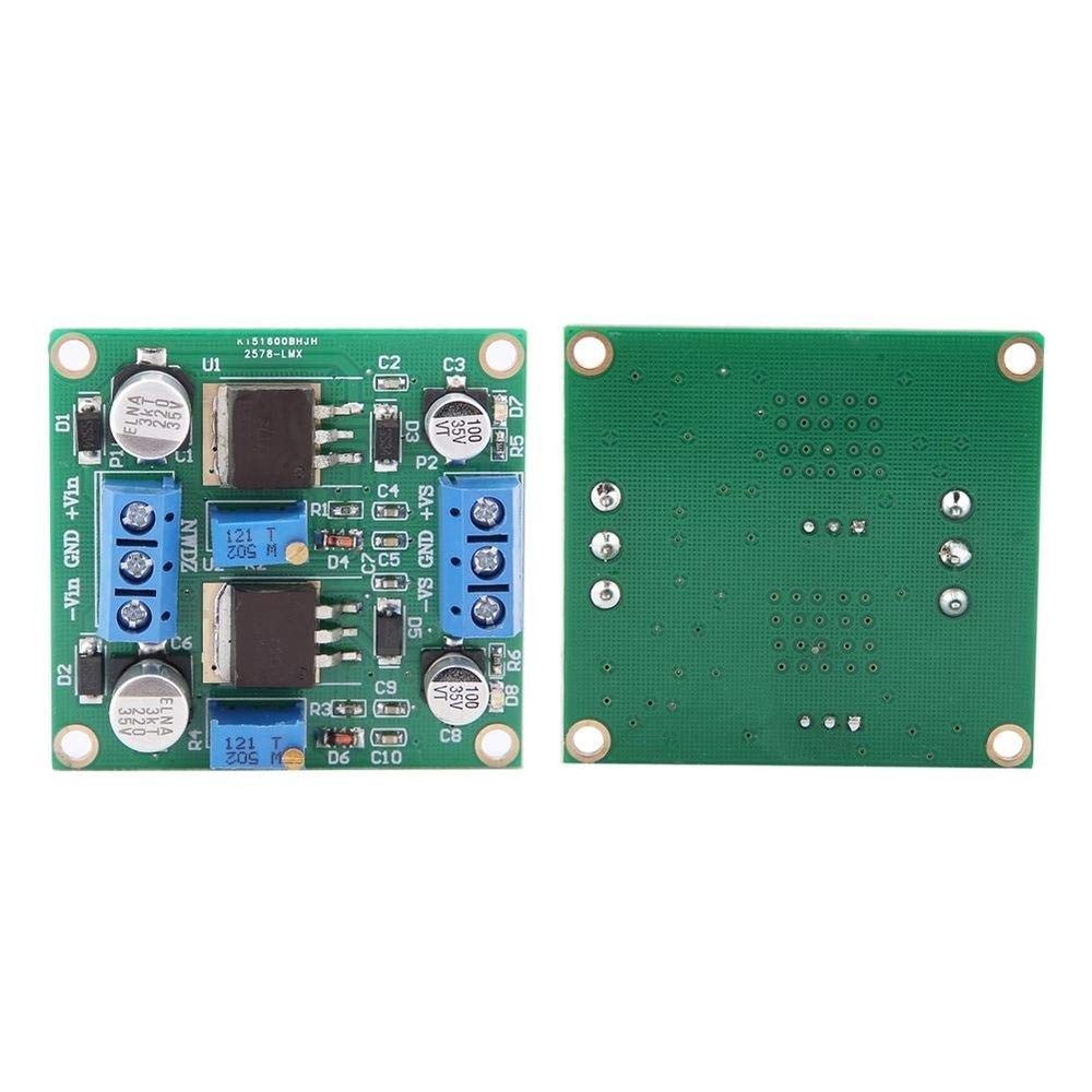 LM317/337 Positive Negative Voltage Stabilizing Power Regulator Module Tool