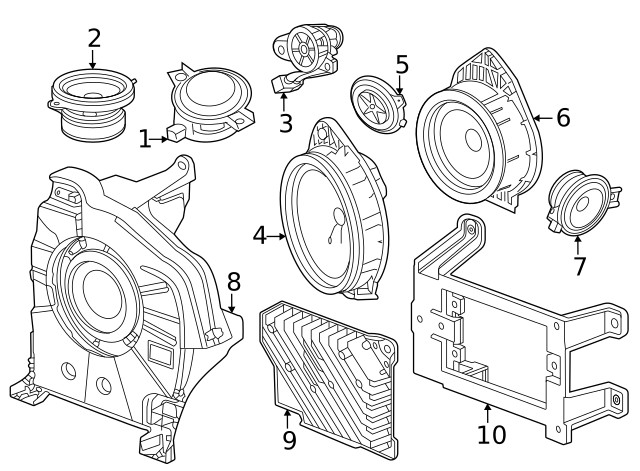 Genuine GM Amplifier 86285203