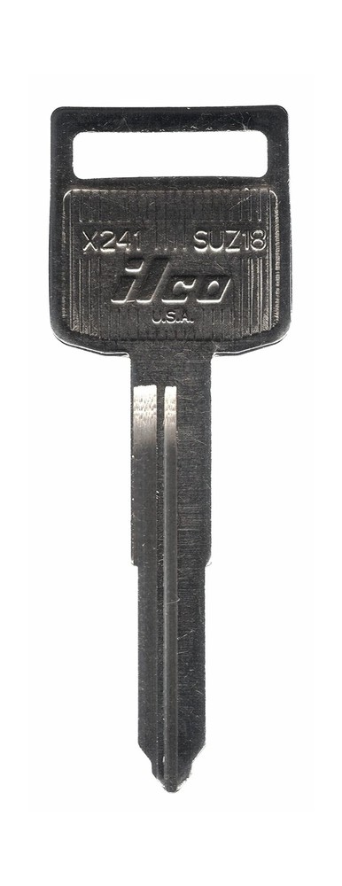Key Blank Fits Many Suzuki Bike Models