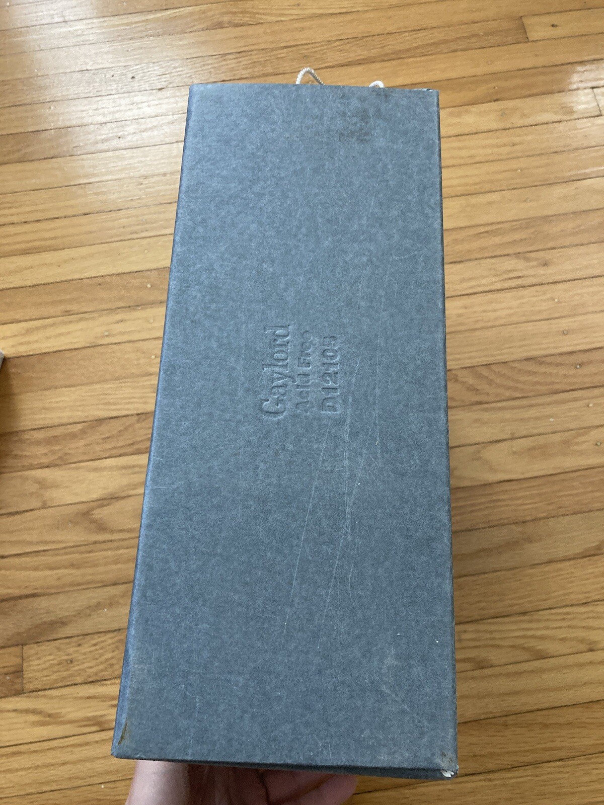 Vtg Archival Folio Storage Box Metal Edge Archival Boxboard Acid-Free 12.5x10x3