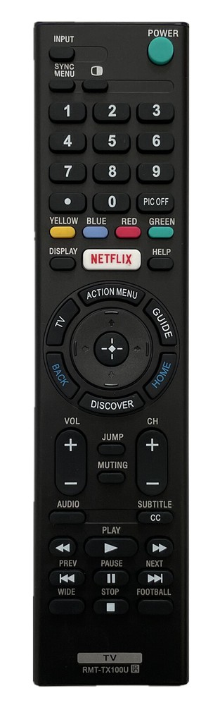 Universal Replacement Remote Control for Sony TV