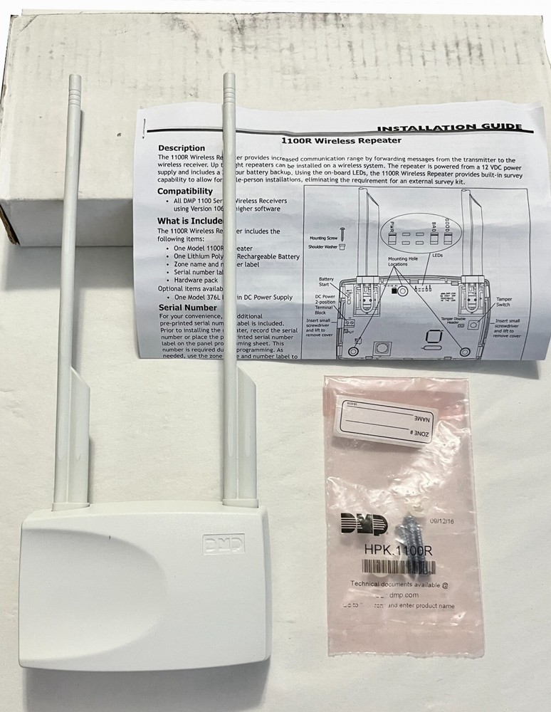 DMP 1100R-W Wireless Repeater for 100 Series