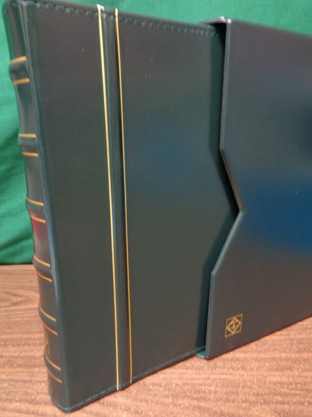 LIGHTHOUSE Vario Classic 4-ring binder & case for stamp collection pages NEW