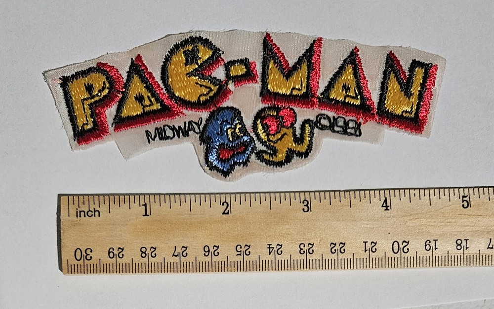 Pac-man Patch Midway 1991 Pacman