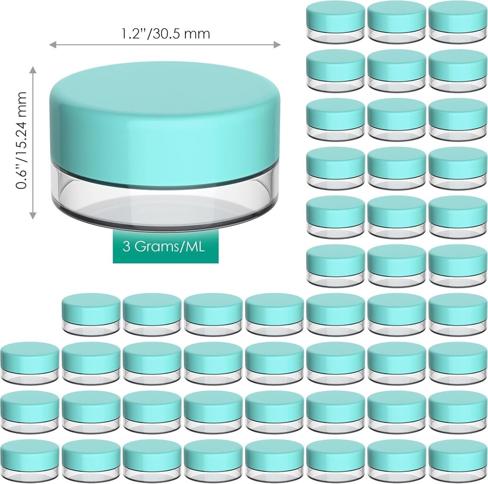 Sample Containers, Lip Balm Containers, Sample Jars, Mini Jars with Lids, Sma...