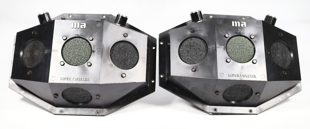 Pair of Vintage Micro Acoustics FRM-1AX Super Tweeter / High Frequency Array