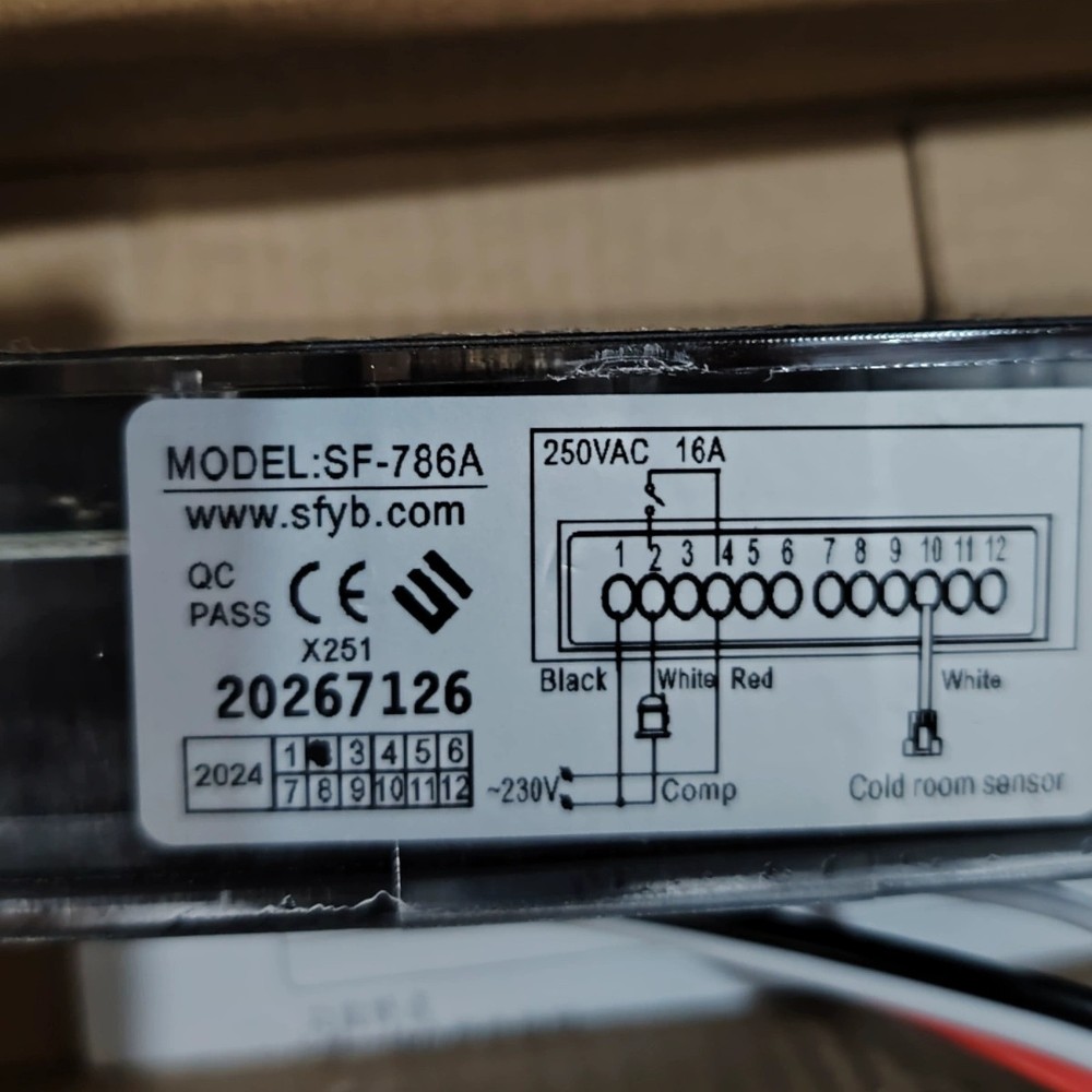 1PCS NEW FIT FOR SF-786A Refrigerator Temperature Controller