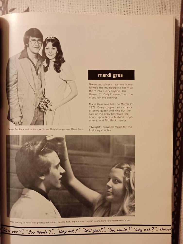 Marshalltown High School 1977 Post Script yearbook