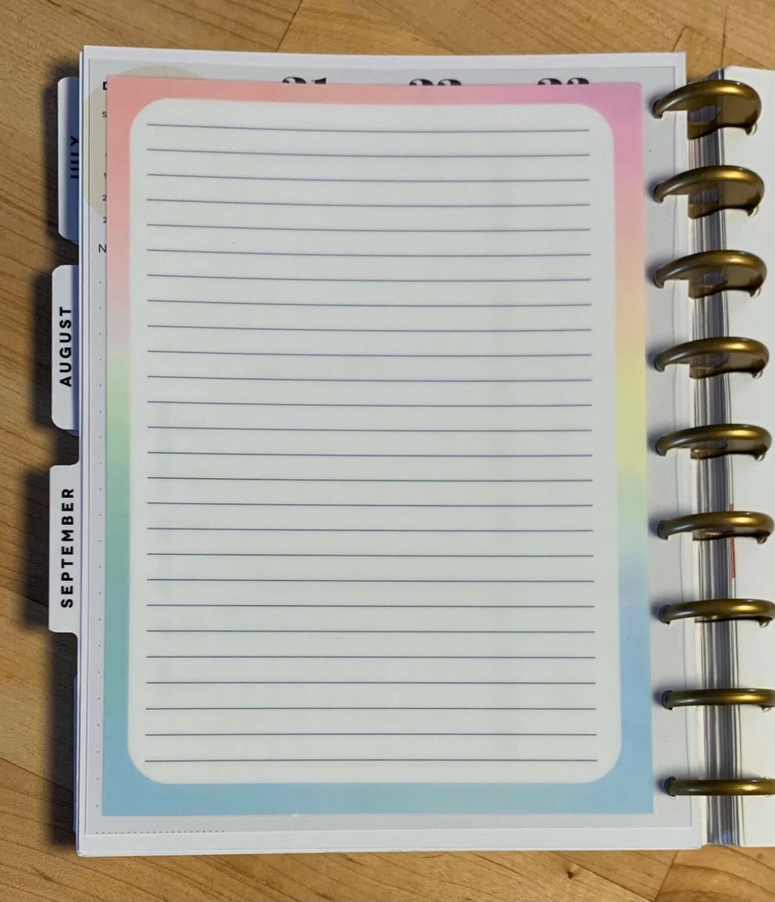 Migraine Headache Tracker Dashboard for use with Classic Happy Planner~
