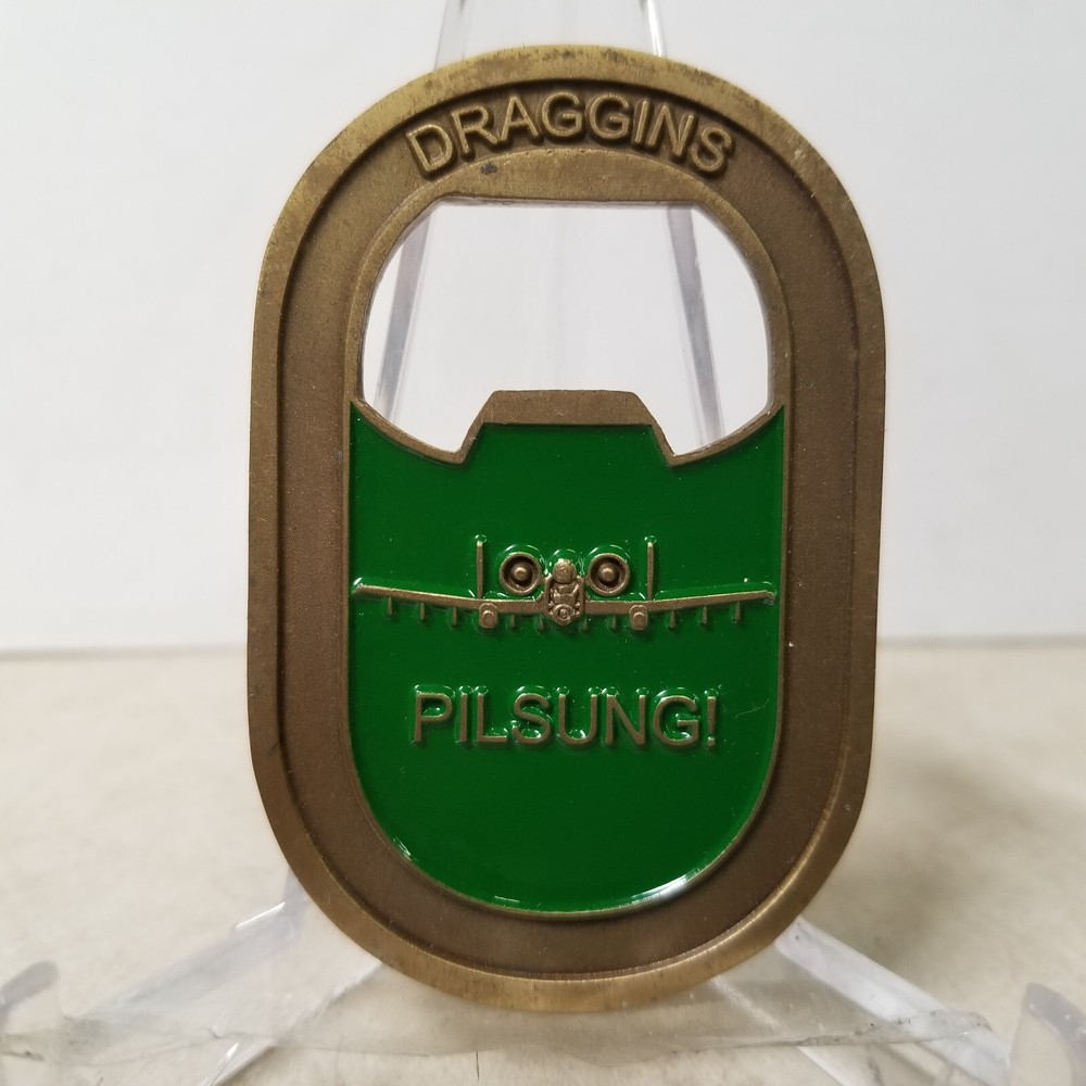 25th Fighter SQ ASSAM Draggins Challenge Coin