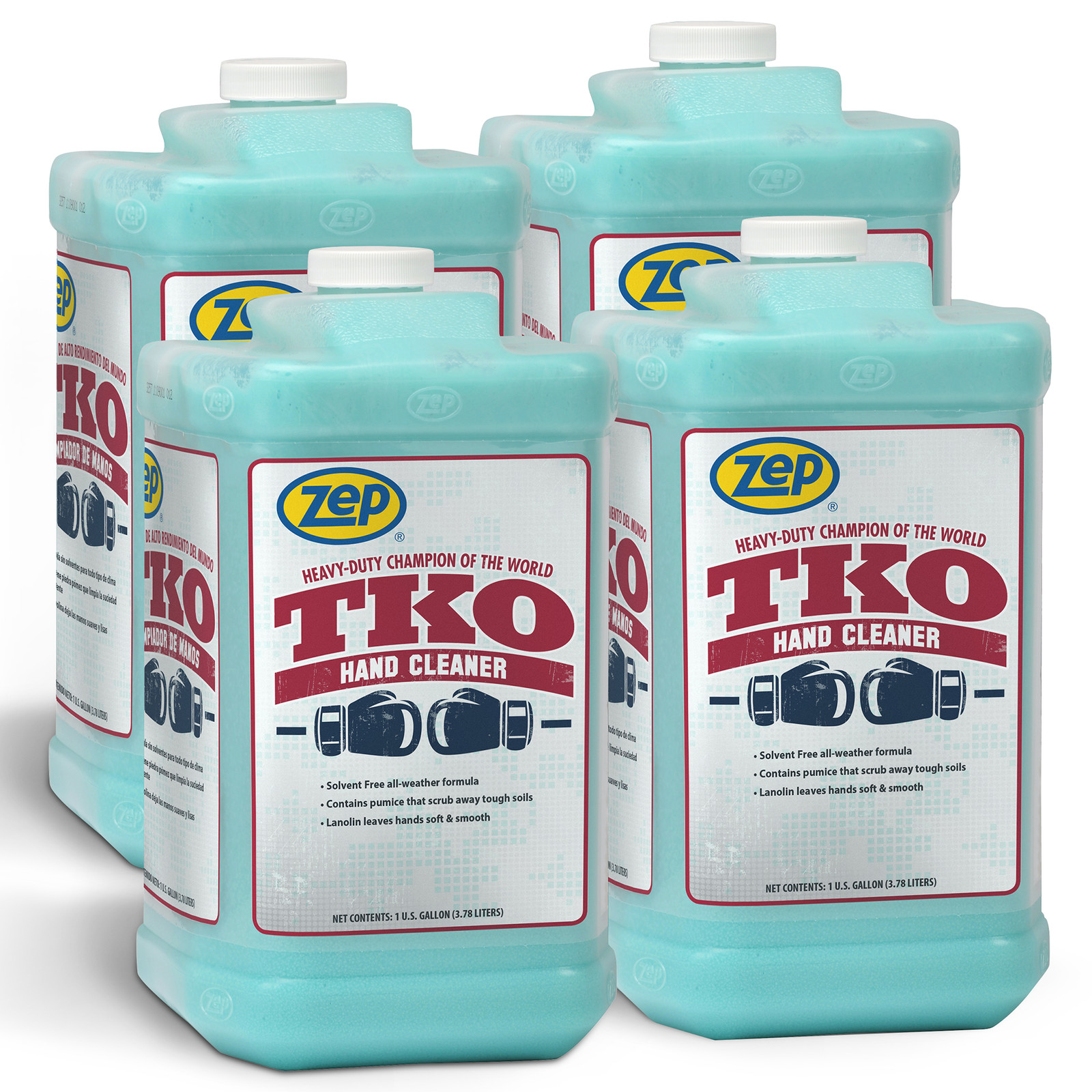 Zep Heavy-Duty TKO Hand Cleaner - 1 Gallon (Case of 4) R54824