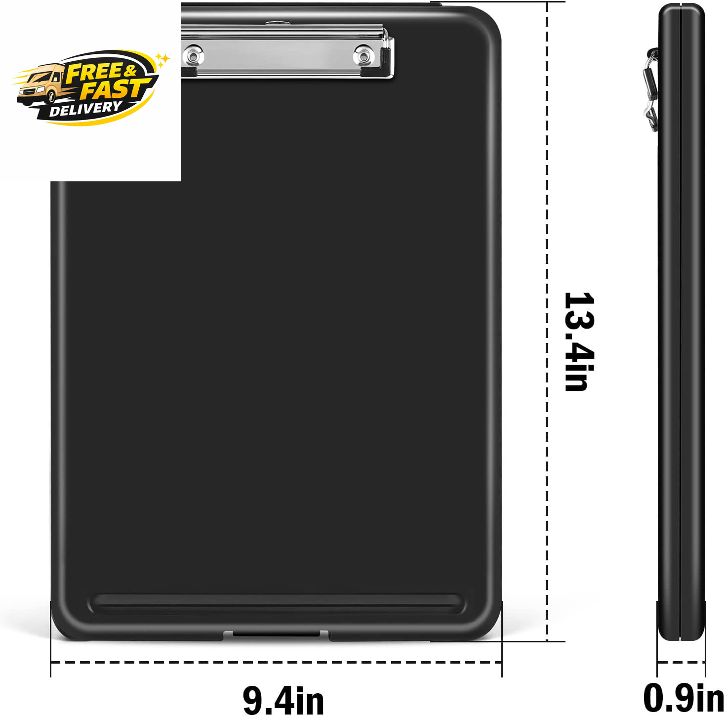 Clipboard with Storage, Clipboards 8.5X11 with Storage, Nursing Clip Board ,
