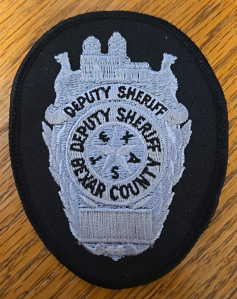 BEXAR COUNTY TEXAS #C small DEPUTY SHERIFF POLICE PATCH