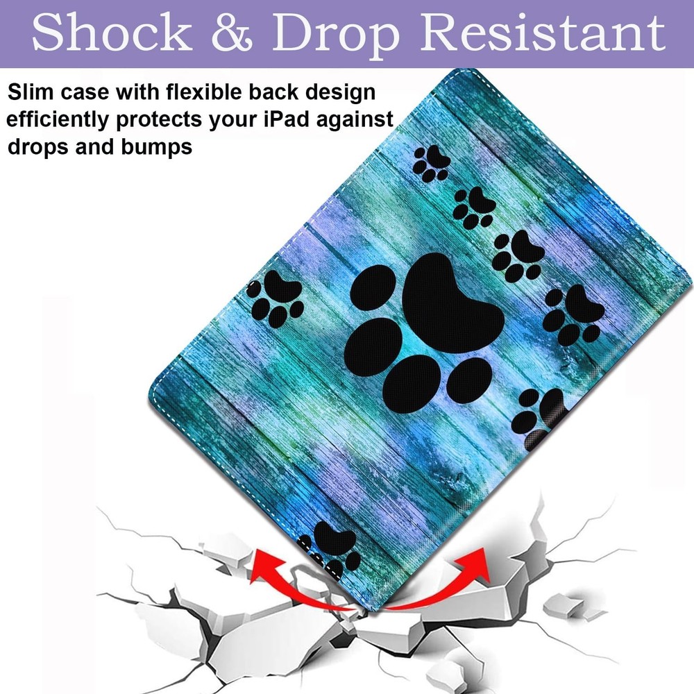 Case for iPad 10th Generation 2022 iPad 10.9 Inch Protective, Folding Shock-P...