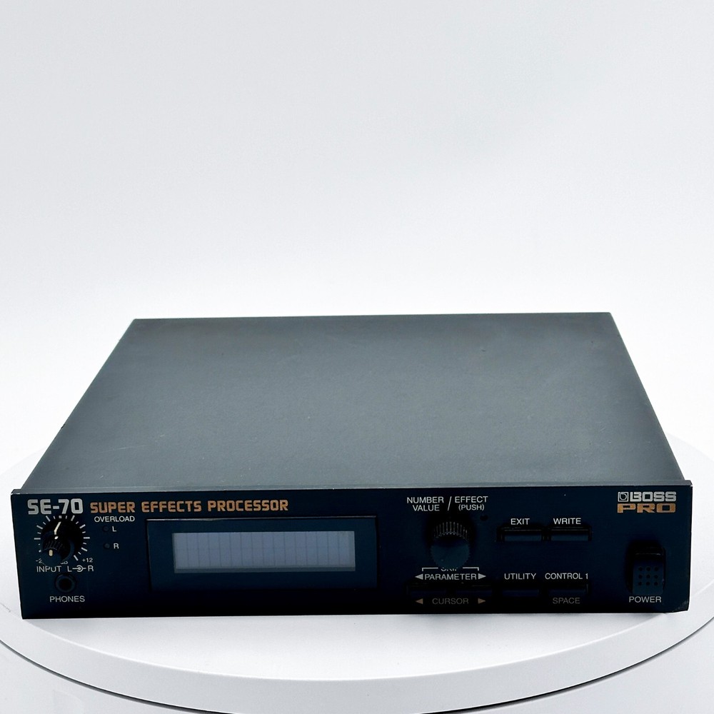 Boss SE-70 Multi Super Effects Processor Good Condition Working