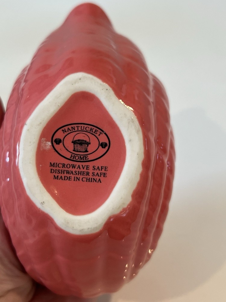 Nantucket Home Pink Seashell Planter