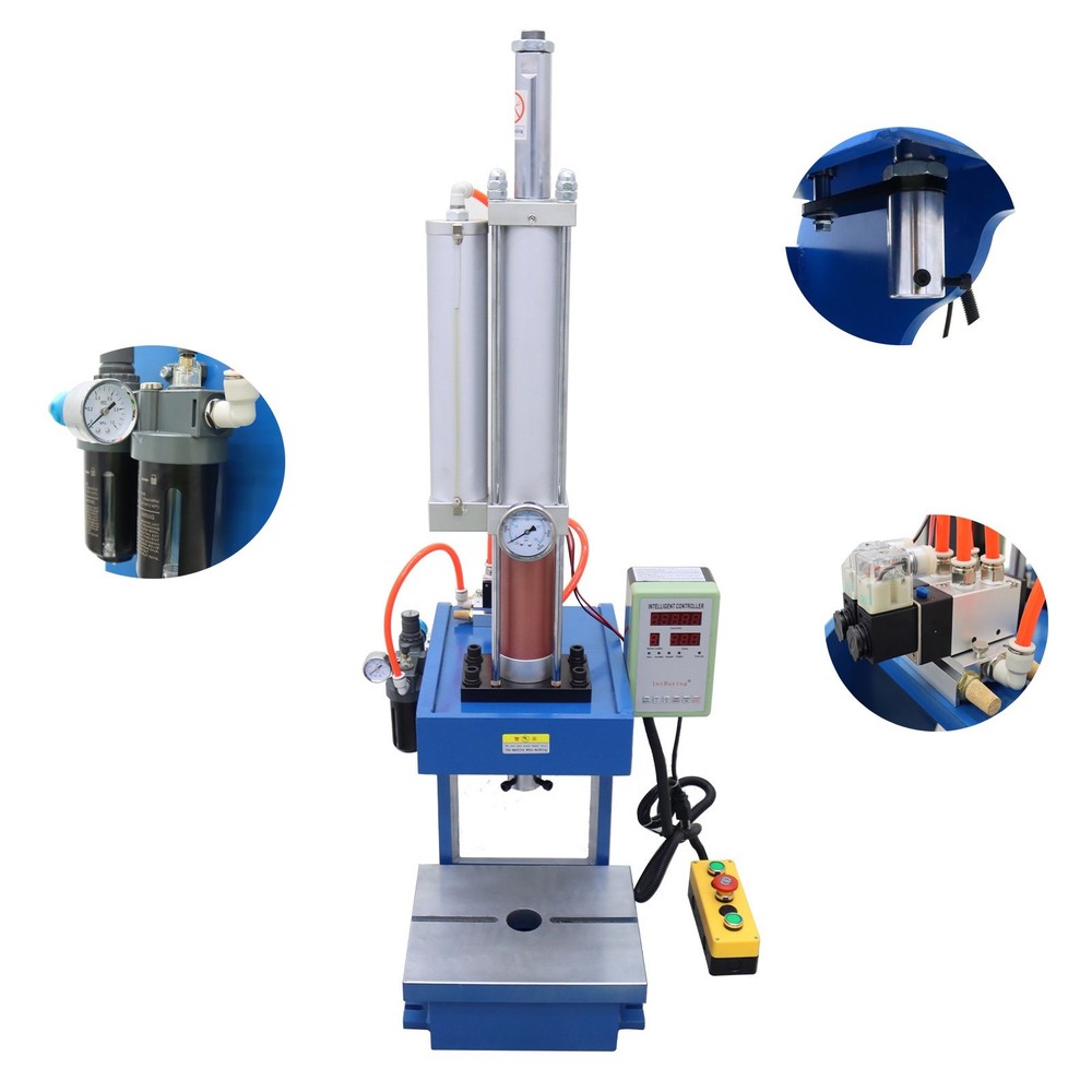 3 Tons Pneumatic Punch Press Machine C-Frame Design 110V/60HZ Press Machine