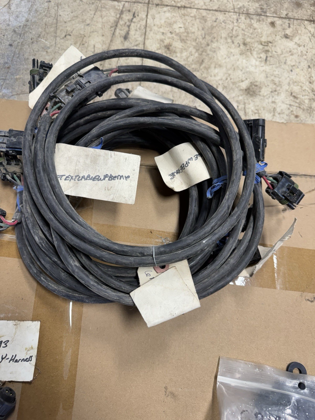 Raven Spray Part Lot Flow meter Y Harness Adapters, Extension Cables Connectors