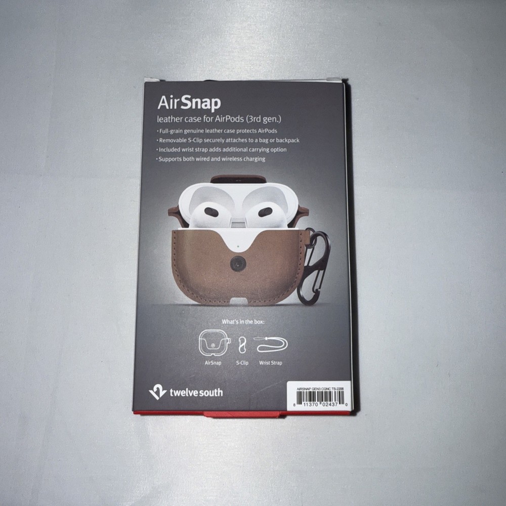 AirSnap Leather AirPods 3rd Gen Case
