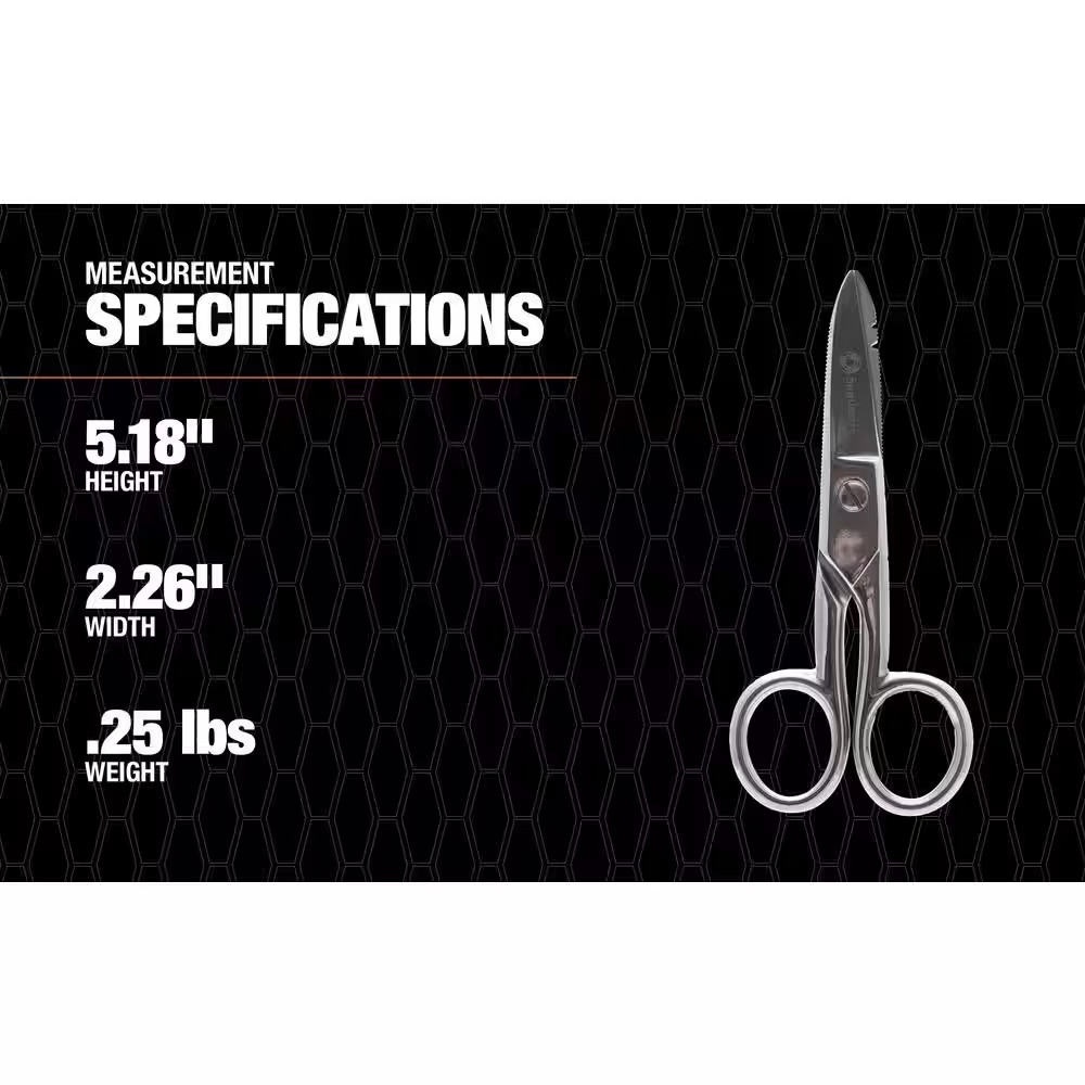 Electrician'S Scissors Free Ship NEW