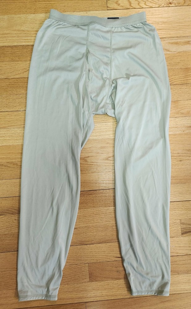 U.S. Army Male Medium/Regular "ECWCS Level I" Tan Silk Layer Leggings