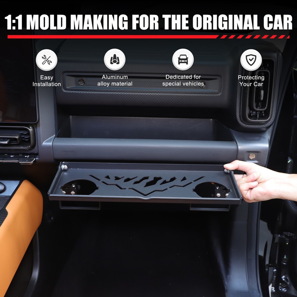 Passenger Side Multi-Function Storage Rack Aluminum Alloy For Haval Raptor 2023+