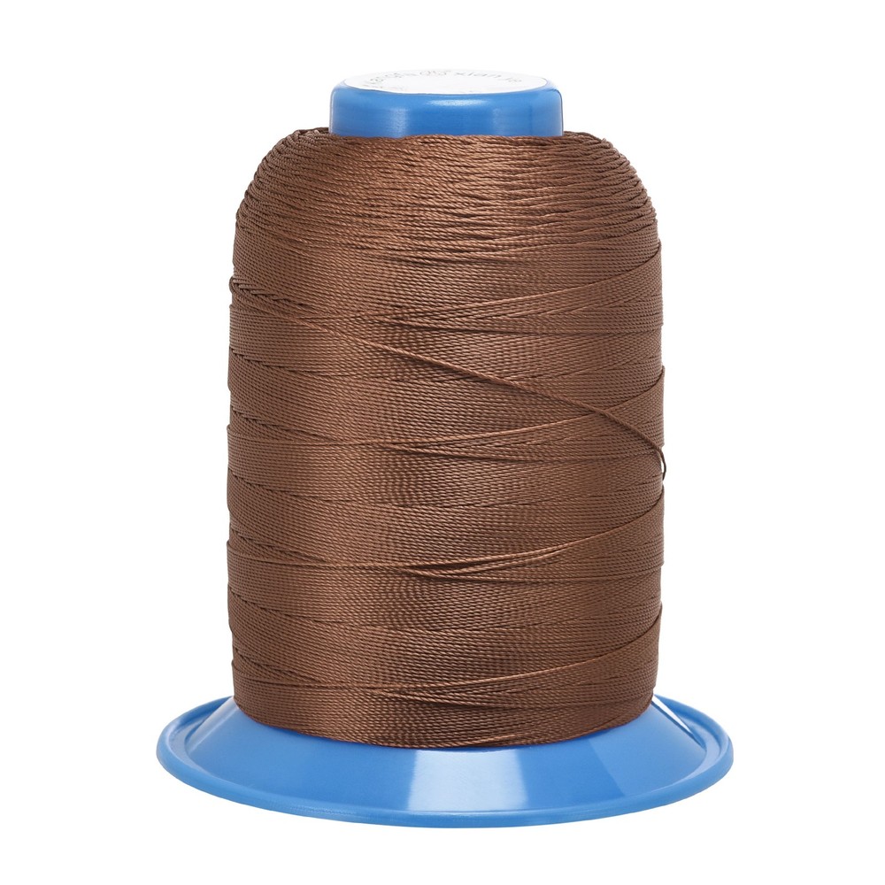 Bonded Polyester Thread Extra-strong 710 Yards 420D/0.45mm Coffee