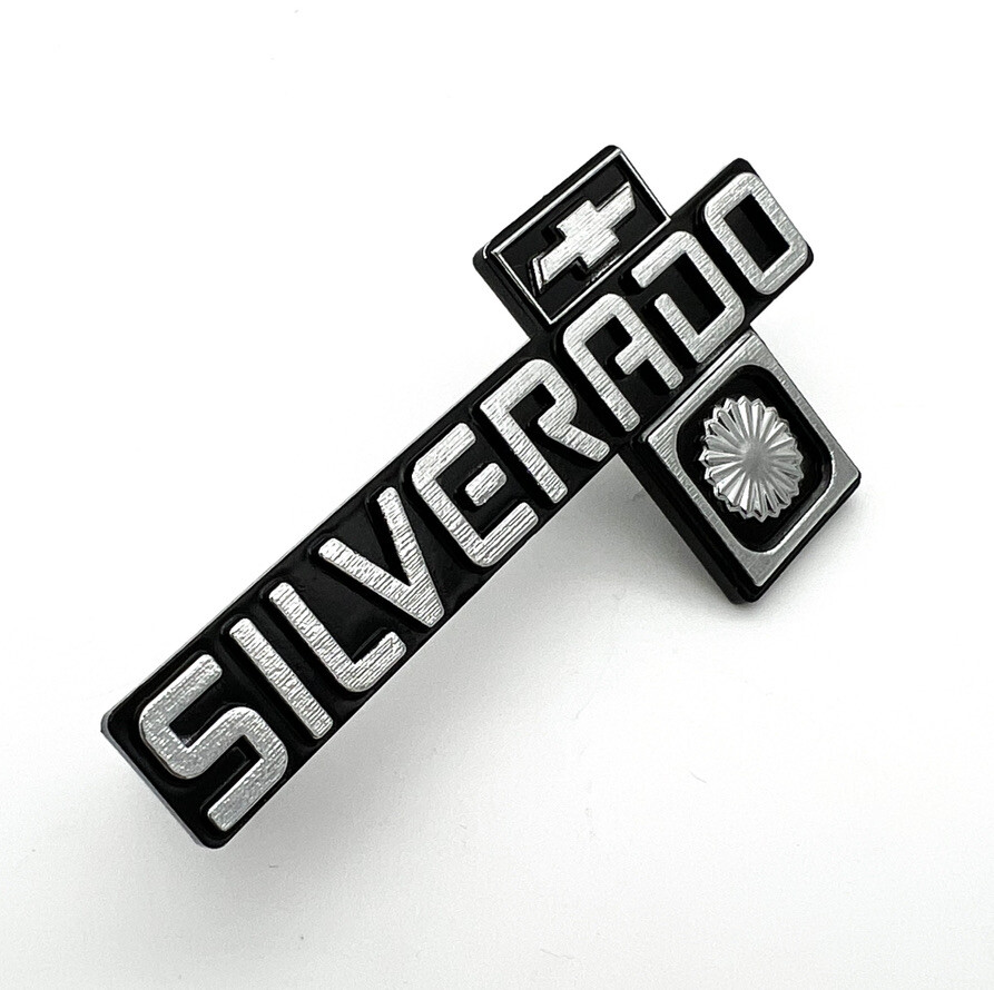 Silverado Dash Emblem For 1981-1987 Chevy Pickup Truck