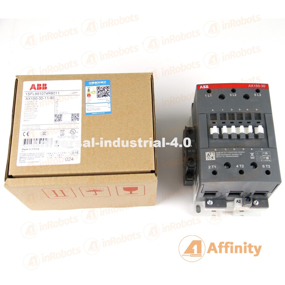 ABB AX150-30-11-80 Contactor NEW 1PC