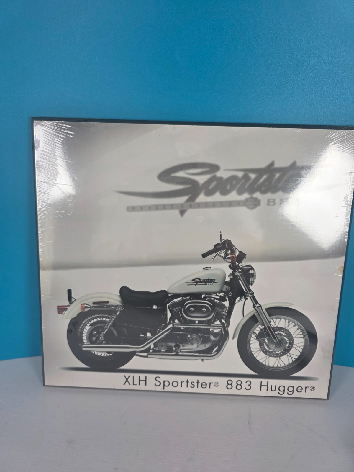 Harley Davidson XLH Sportster 883 Hugger Dealer Appreciation Wall Plaque