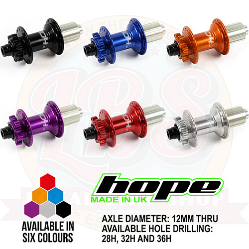 Hope Pro 4 Rear Boost Hub 148 x 12mm  - All Specs And Colors - Brand New