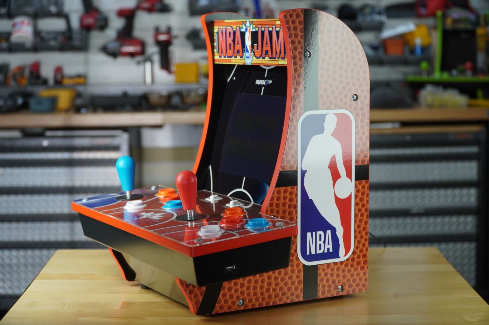 Arcade1Up NBA JAM 2 Player Countercade - Bar top Arcade - Great Condition - USED