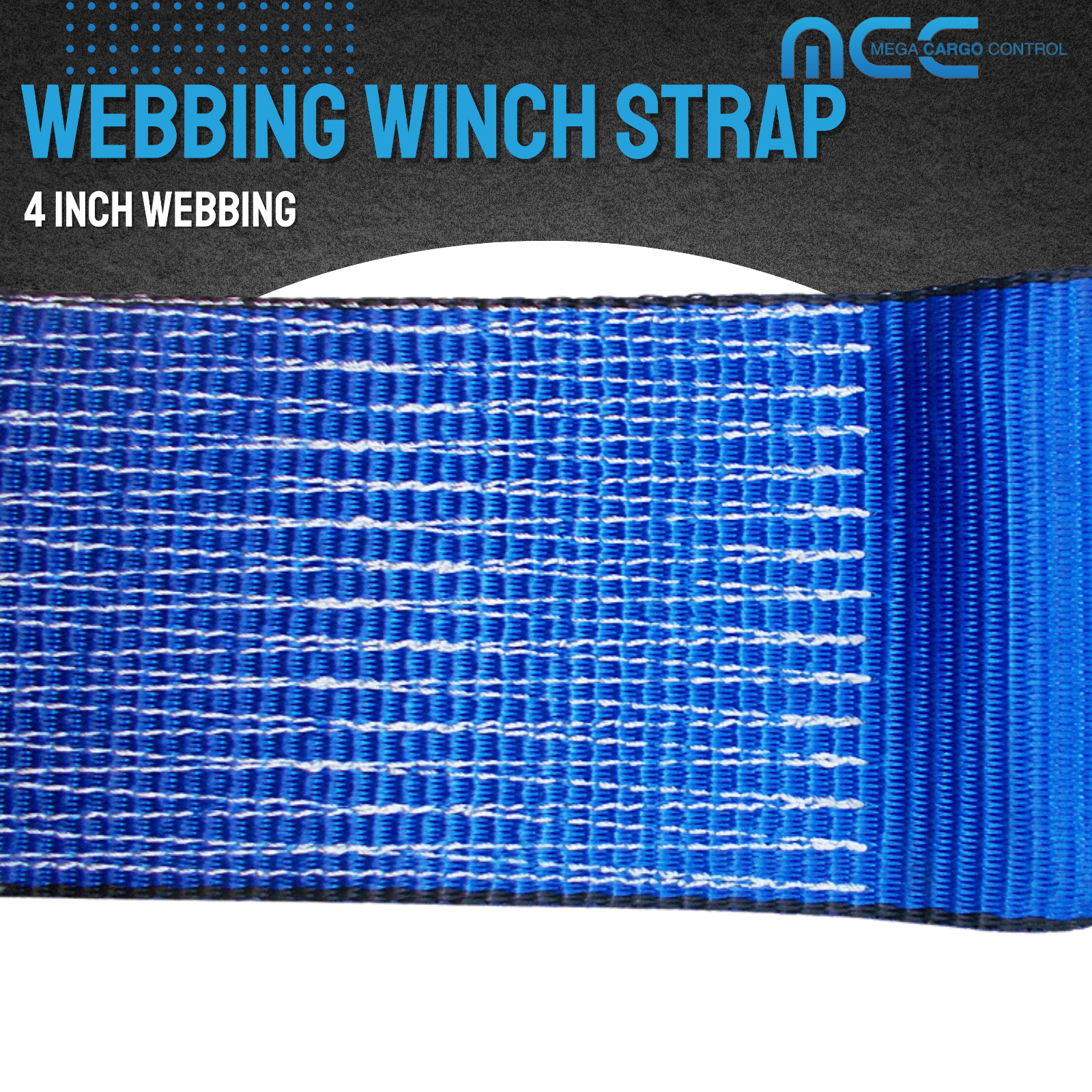 10 Pack 4" x 30' Winch Tie Down Strap w/Flat Hook for Flatbed Truck Trailer Farm