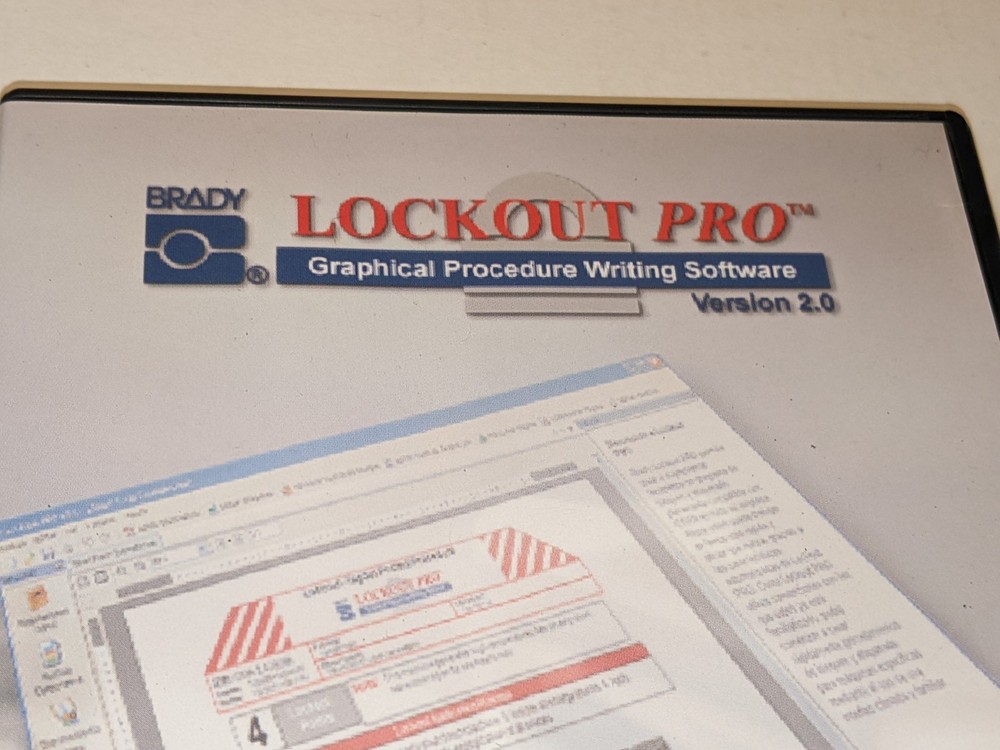 Brady Lockout PRO™ ver 2.0 Graphical Procedure Writing Software