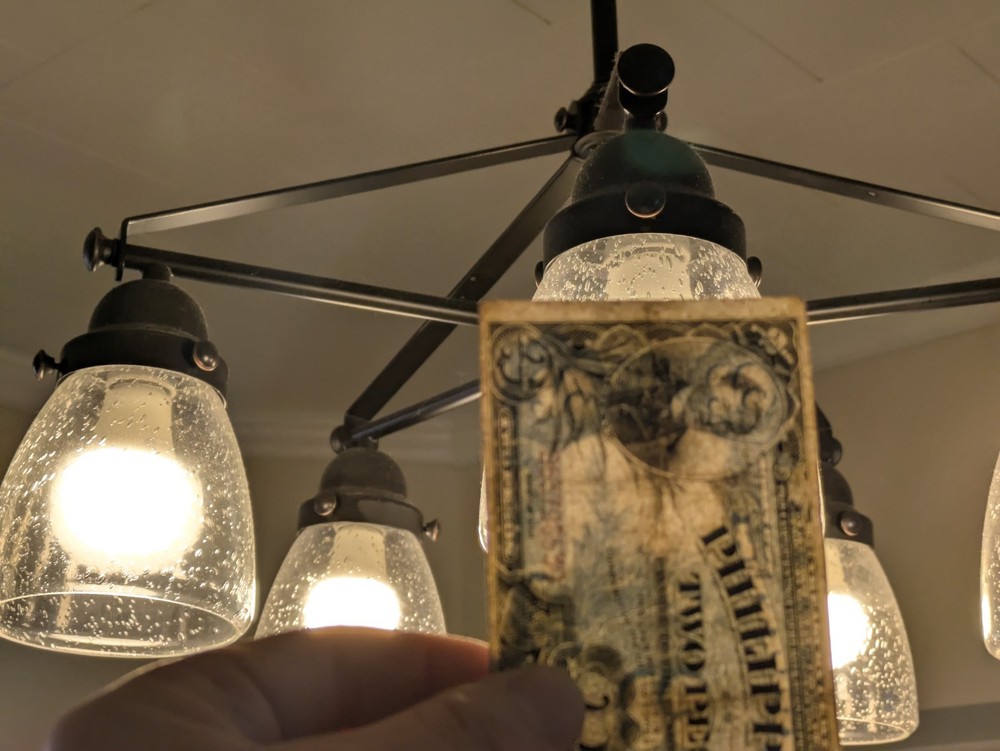 1936 2 Peso Philippines. Better Grade Note