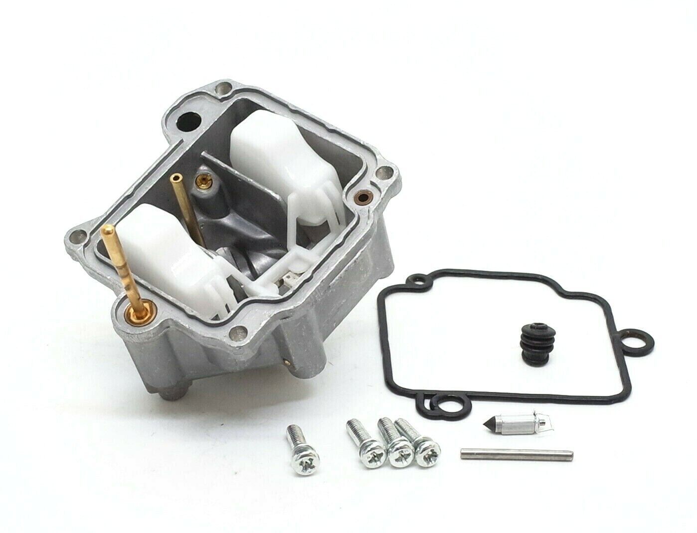 For Yamaha Warrior 350 YFM350X 1988-2004 Carburetor Float Pin Valve Bowl Set