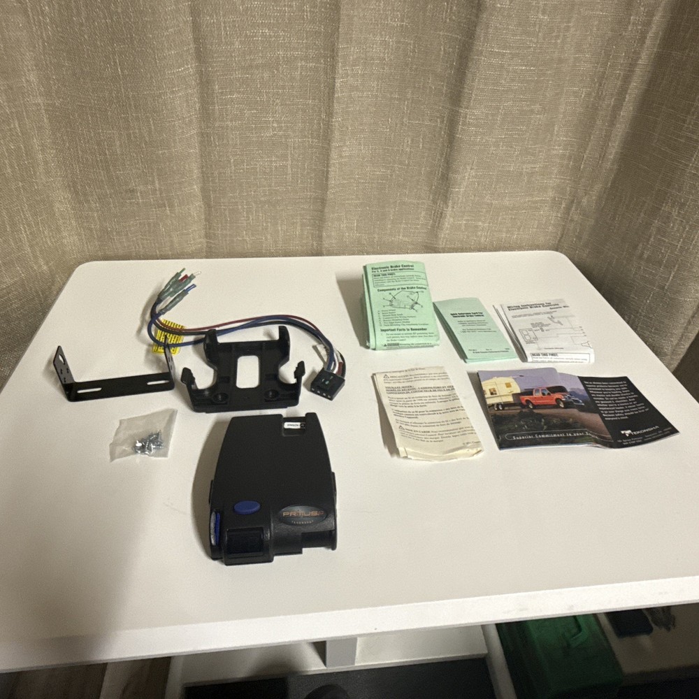 Tekonsha Primus IQ Trailer Brake Control System w/ Mount & Wiring Harness plug