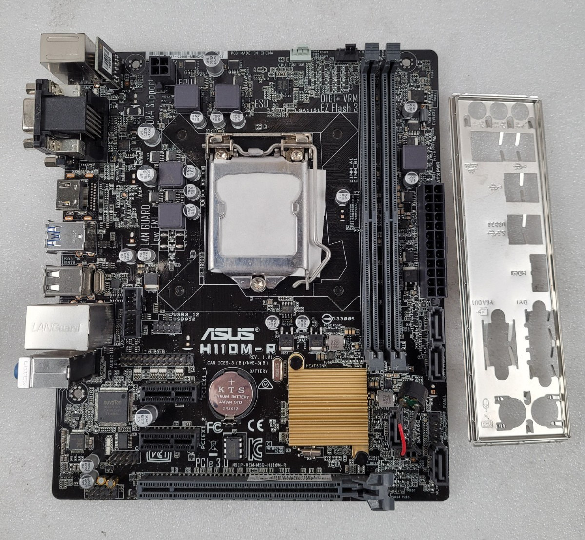 ASUS H110M-R Intel H110 Micro ATX DDR4 Motherboard Socket LGA1151 Micro-ATX